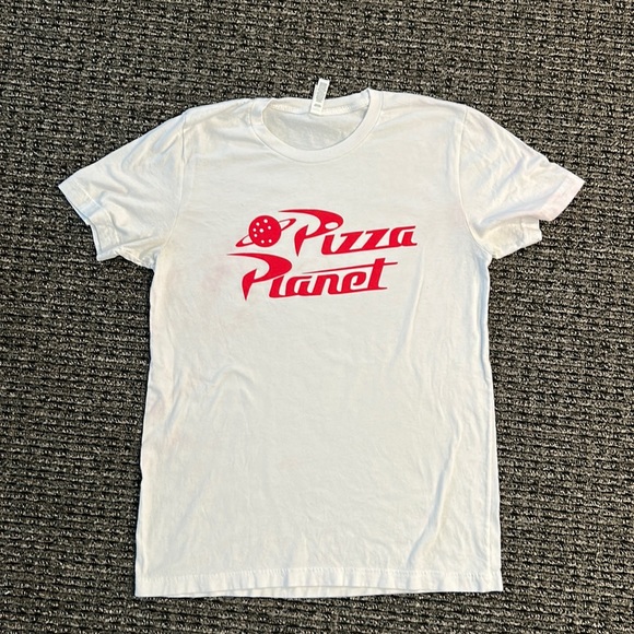 Tops | Toy Story Shirt Pizza Planet Womens Disney Shirt Size M Red ...